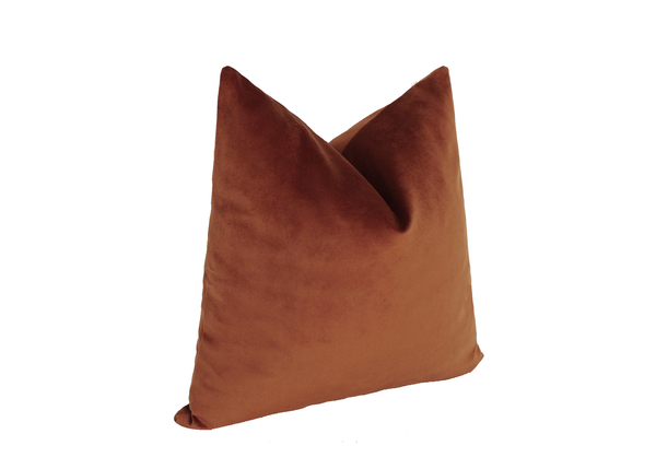 Rust Pillow Cover 22" sq.