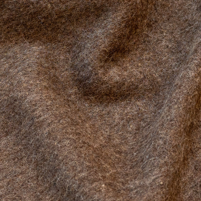 Alpaca-Wool Blanket, Chocolate