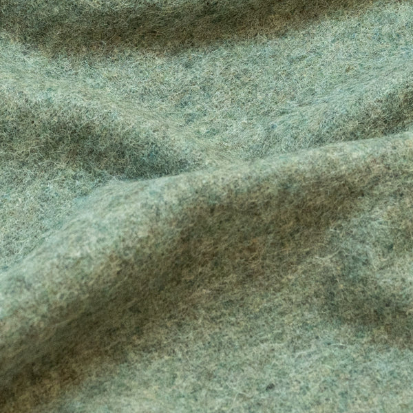 Alpaca-Wool Blanket, Light Green