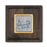 Hand-Painted Equestrian Tiles- after Frederick Herring
