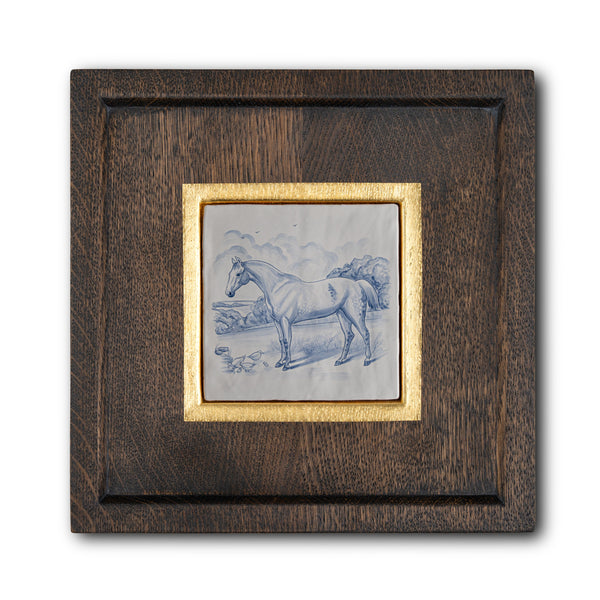 Hand-Painted Equestrian Tiles- after Frederick Herring
