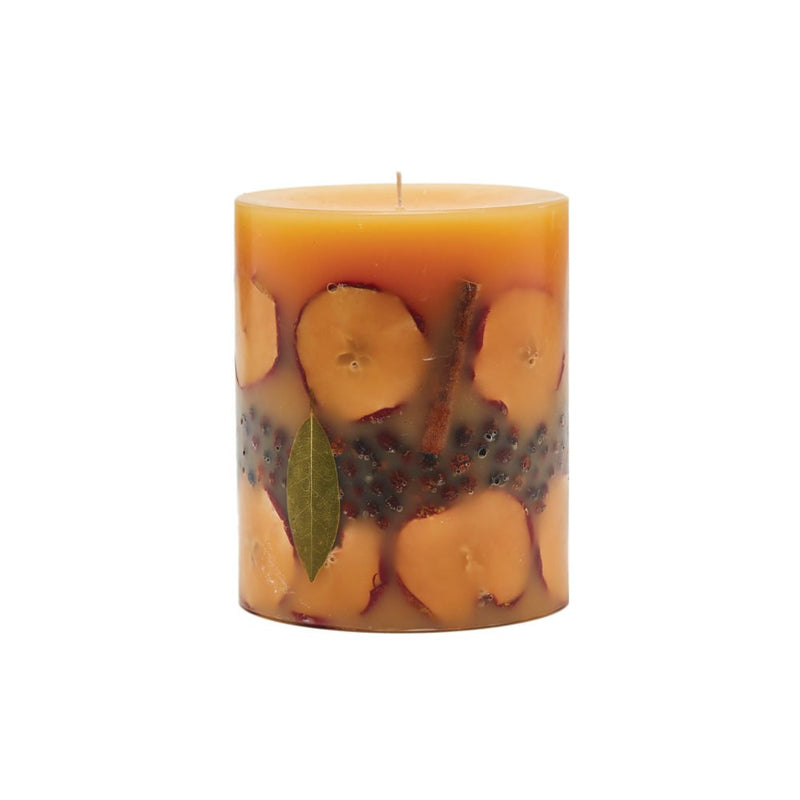 Spicy Apple Small Round Botanical Candle