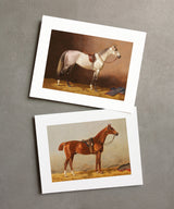 Vintage Equestrian Prints, Set of 4, Collection II