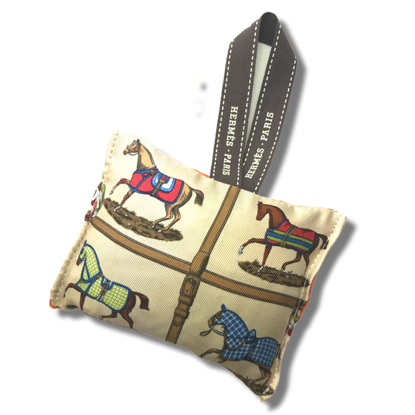Vintage Hermès Petits Chevaux Lavender Sachet