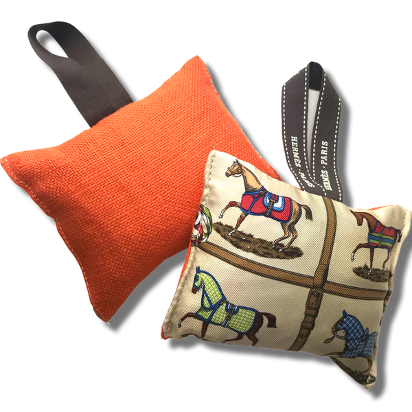 Vintage Hermès Petits Chevaux Lavender Sachet