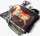 Vintage Hermès Silk Scarf Wristlet Bag