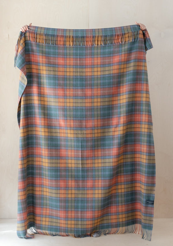 Lambswool Blanket in  Buchanan Antique Tartan