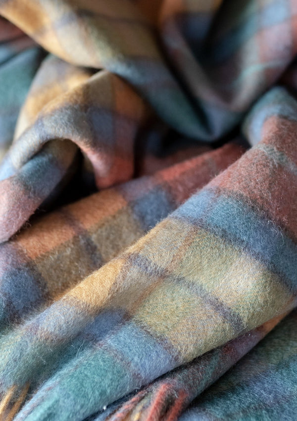 Lambswool Blanket in  Buchanan Antique Tartan