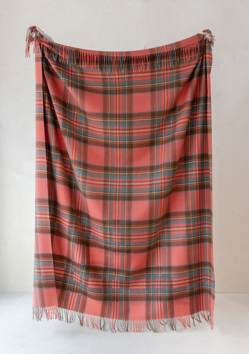 Lambswool Blanket in  Stewart Royal Antique Tartan