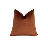 Rust Pillow Cover 22" sq.