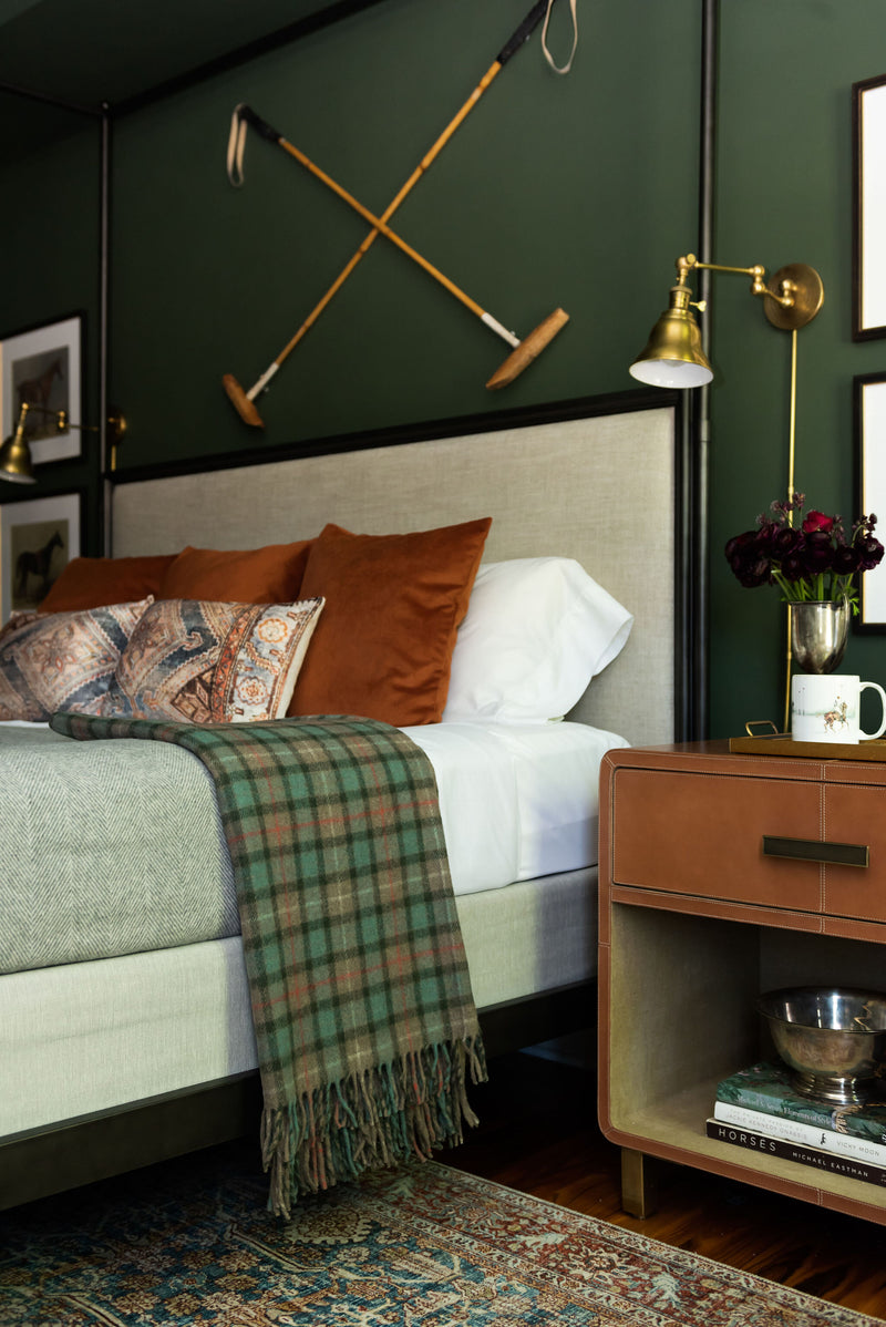 Lambswool Blanket in Fraser Hunting Weathered Tartan