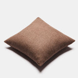 Alpaca Wool Throw Pillow- Cappuccino