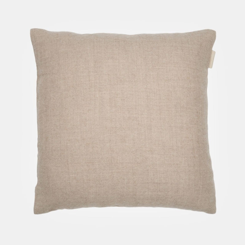 Alpaca Wool Throw Pillow- Palomino